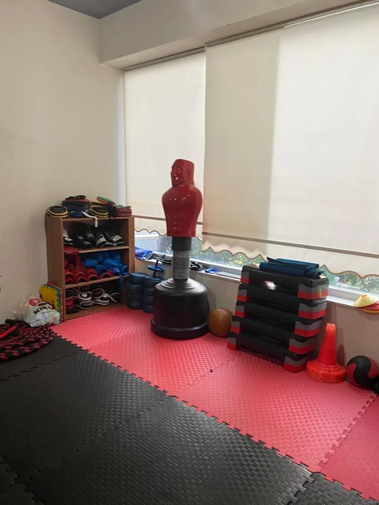 Kum torbası, ağırlık ve pad köşesi